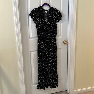 Old Navy 3 tier polka dot dress.  Women’s size M